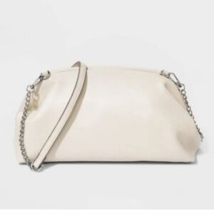 a new day Bubble Clutch With Removable Silvertone Strap